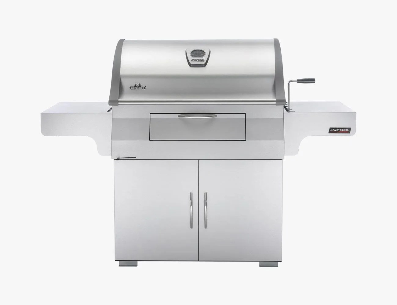 napoleon professional freestanding charcoal grill