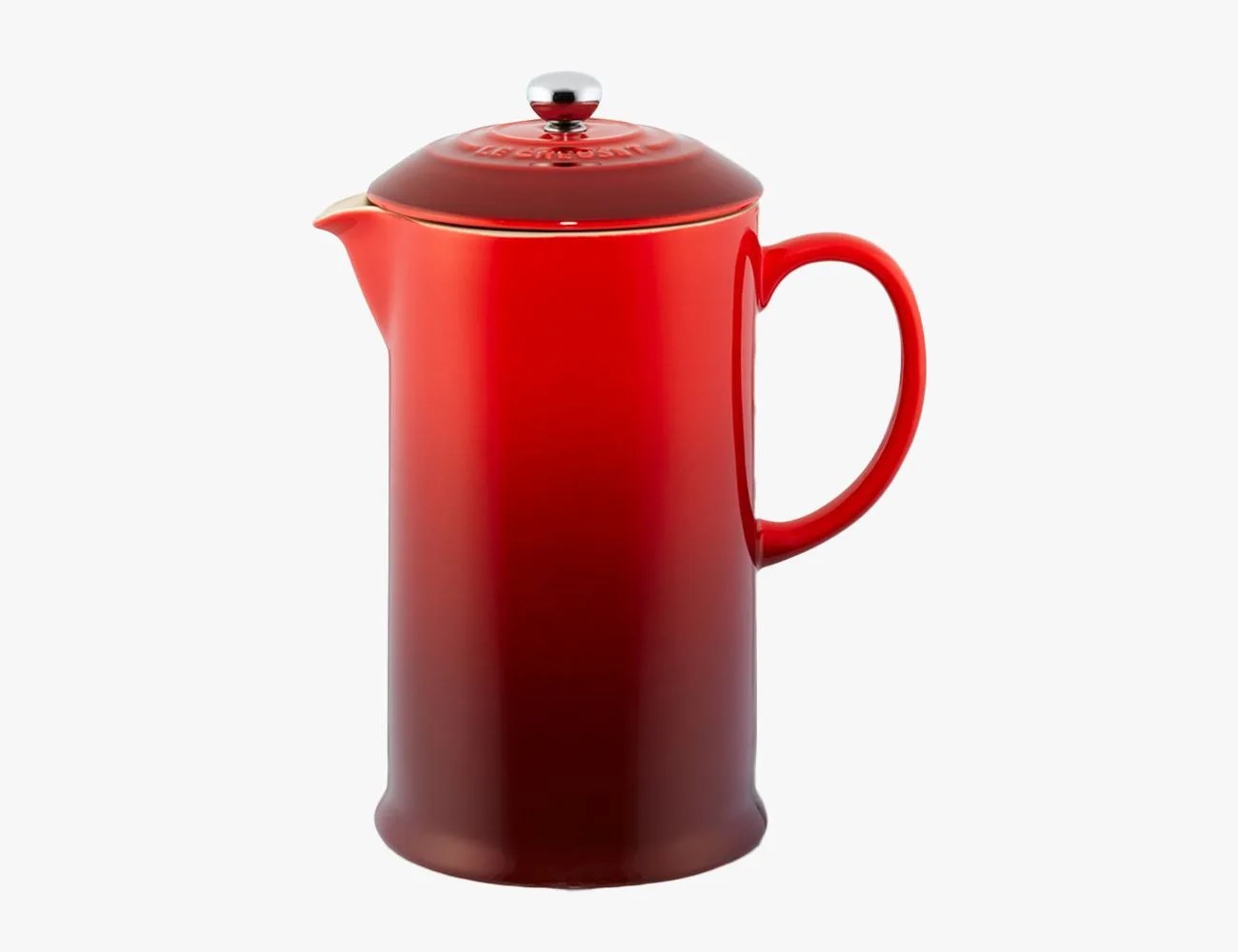 le creuset café stoneware french press