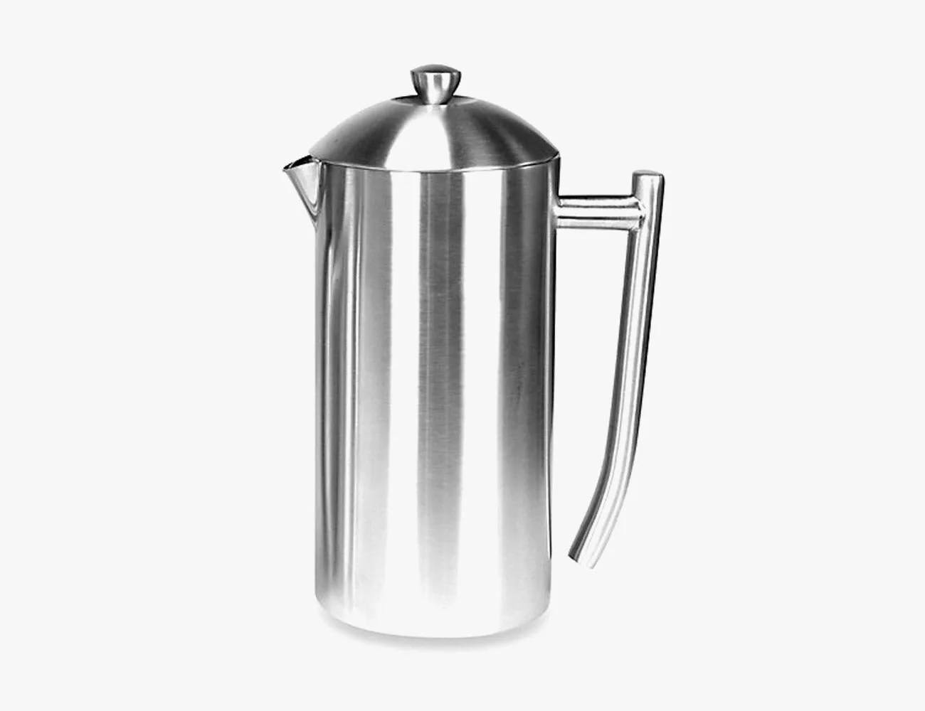 frieling double walled stainless steel french press coffee maker in frustration free packaging, polished, 17 ounces