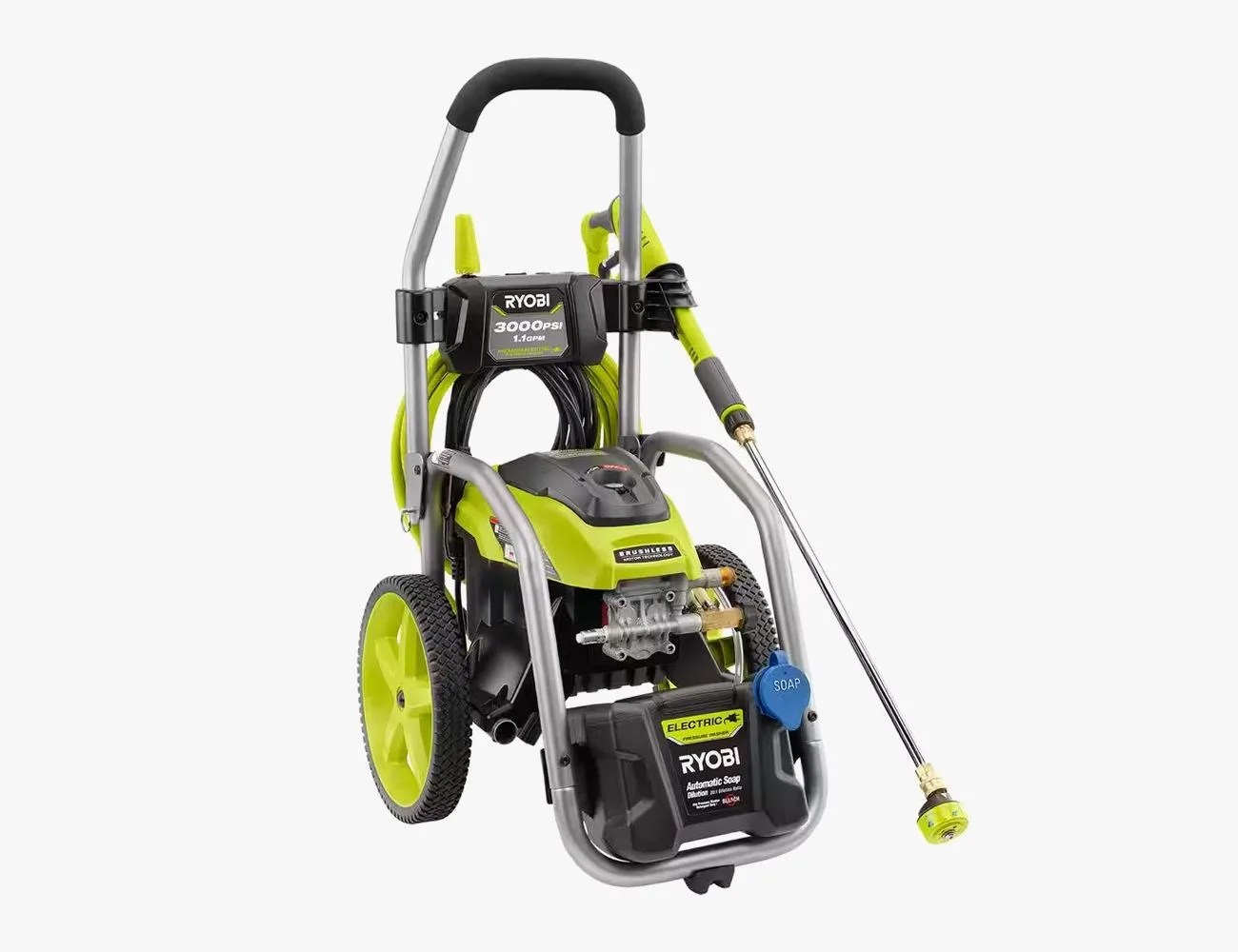 ryobi 3000 psi 11 gpm cold water electric pressure washer