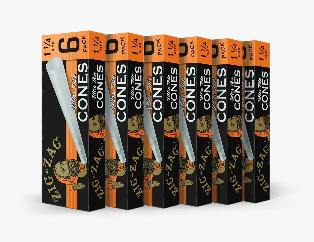 Zig-Zag Ultra Thin Cones
