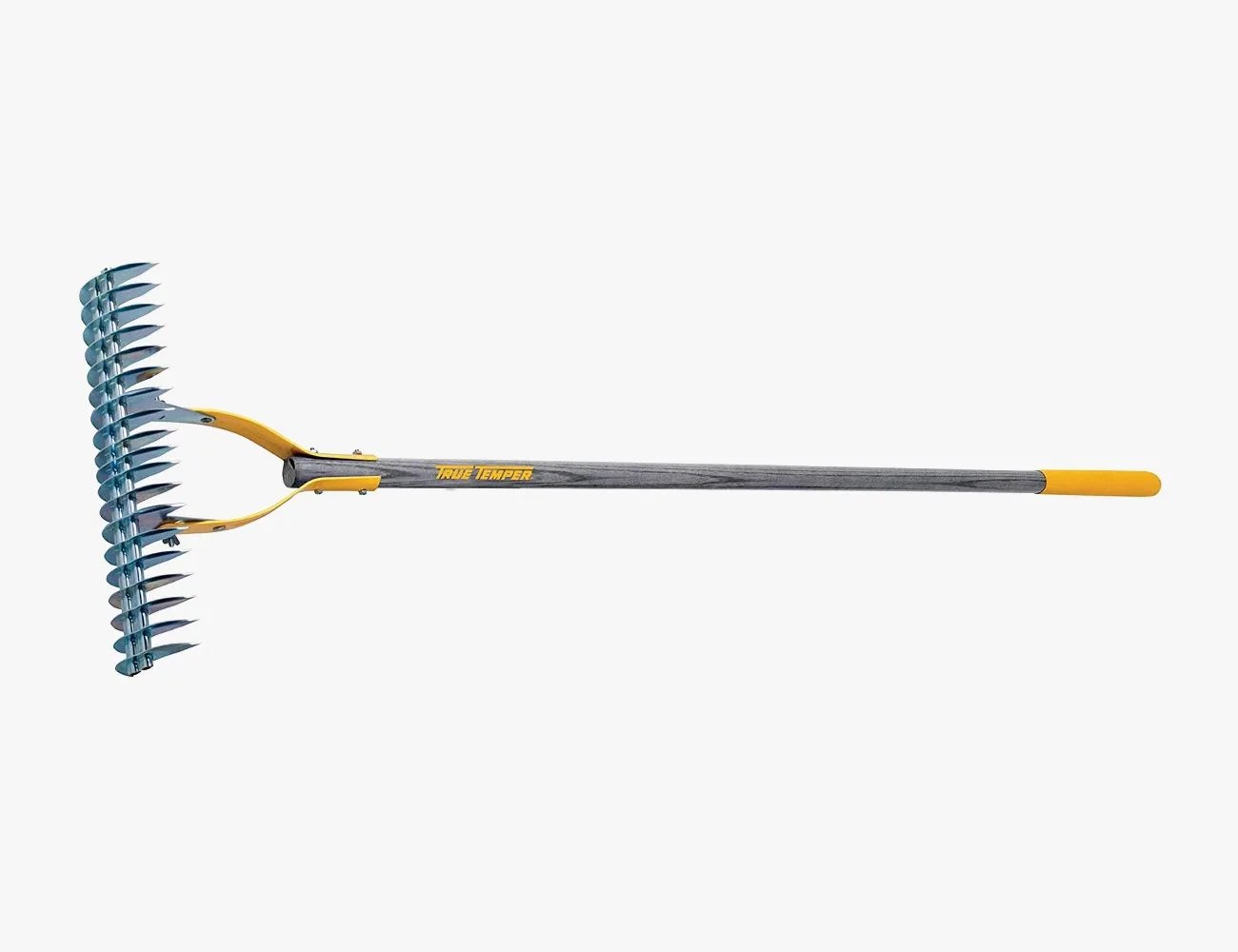 True Temper 15-Inch Adjustable Thatch Rake