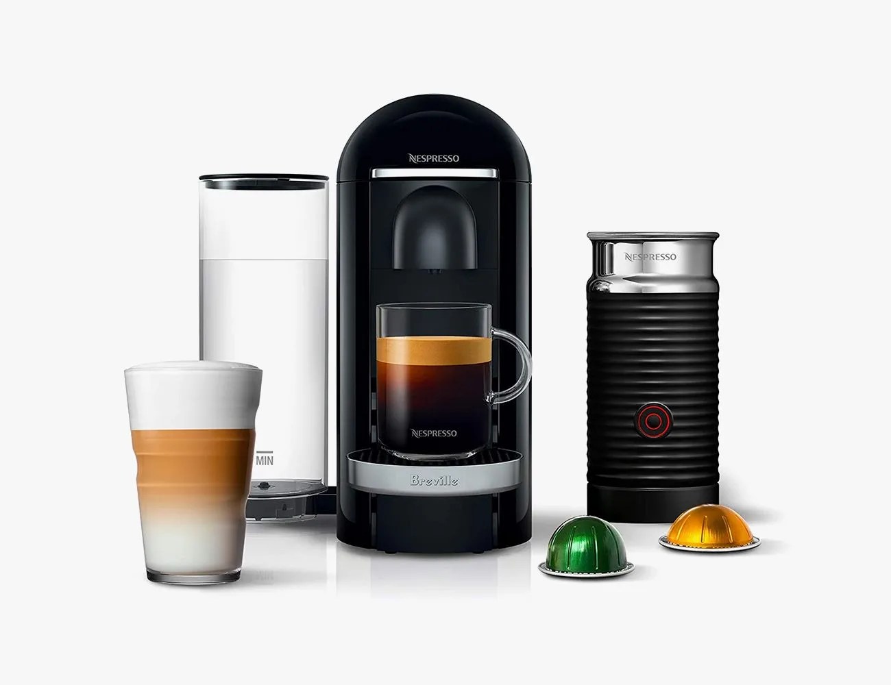 Nespresso VertuoPlus Deluxe Coffee and Espresso Machine