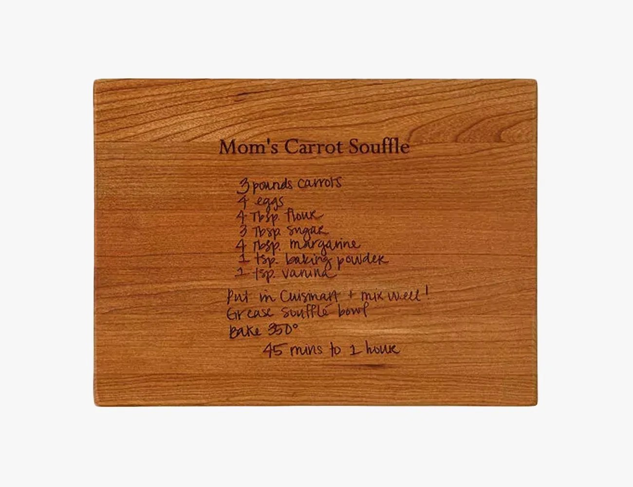 Personalized Family Recipe Board
