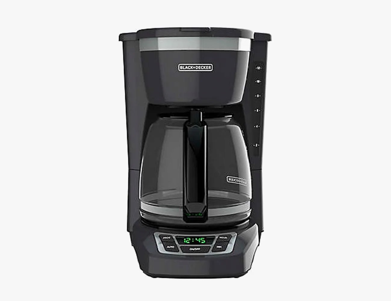 Black+Decker CM1160B 12-Cup Programmable Coffee Maker, Black/Stainless Steel