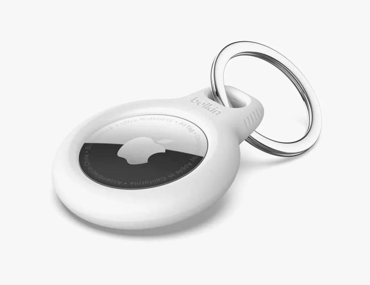 airtag on a keychain
