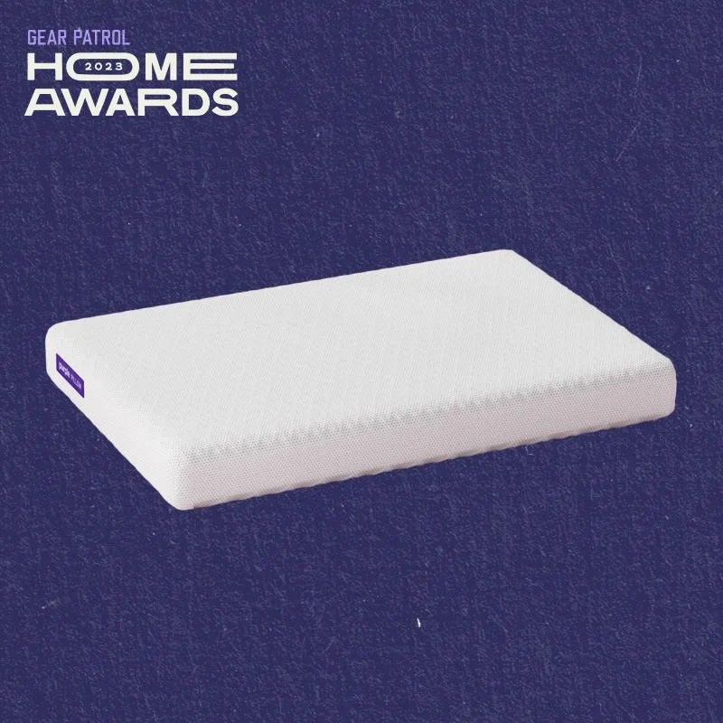 the purple pillow