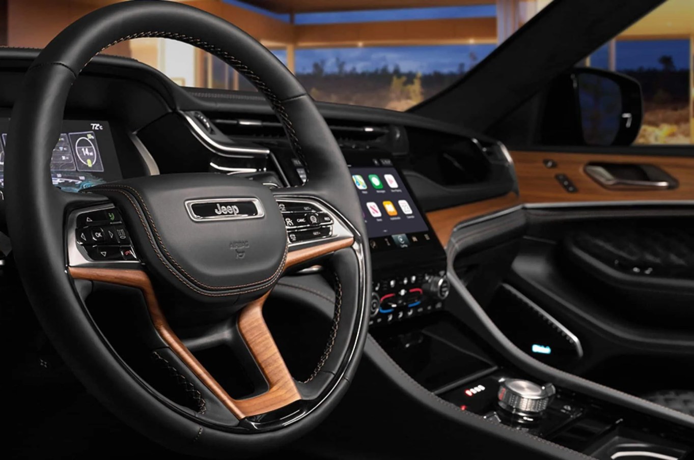 jeep grand cherokee interior