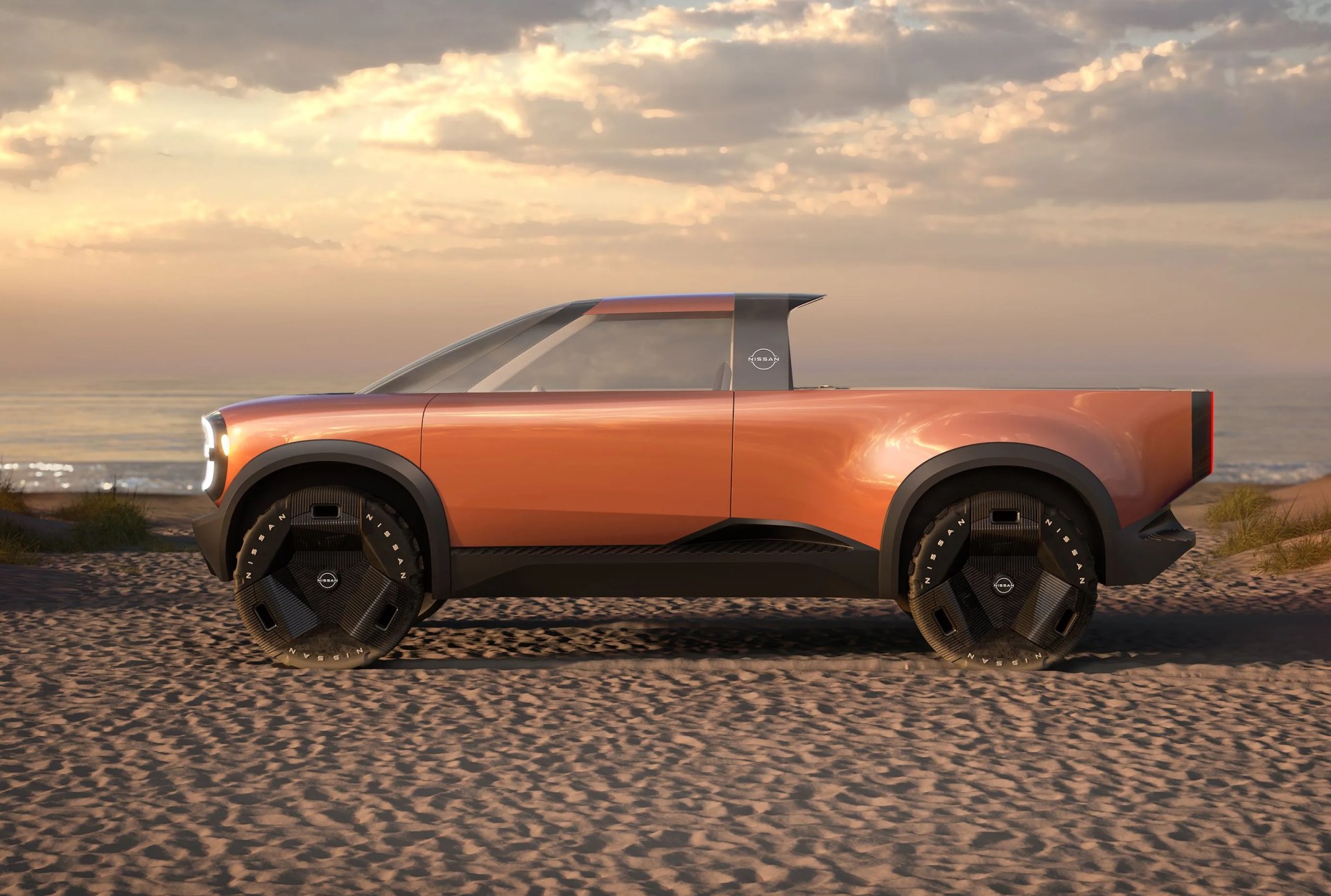 nissan electric truck concept