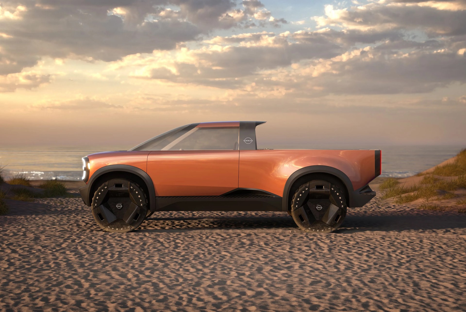 nissan electric truck concept