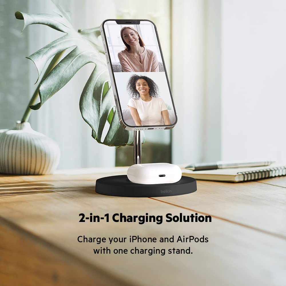 belkin 2in1 wireless charging stand