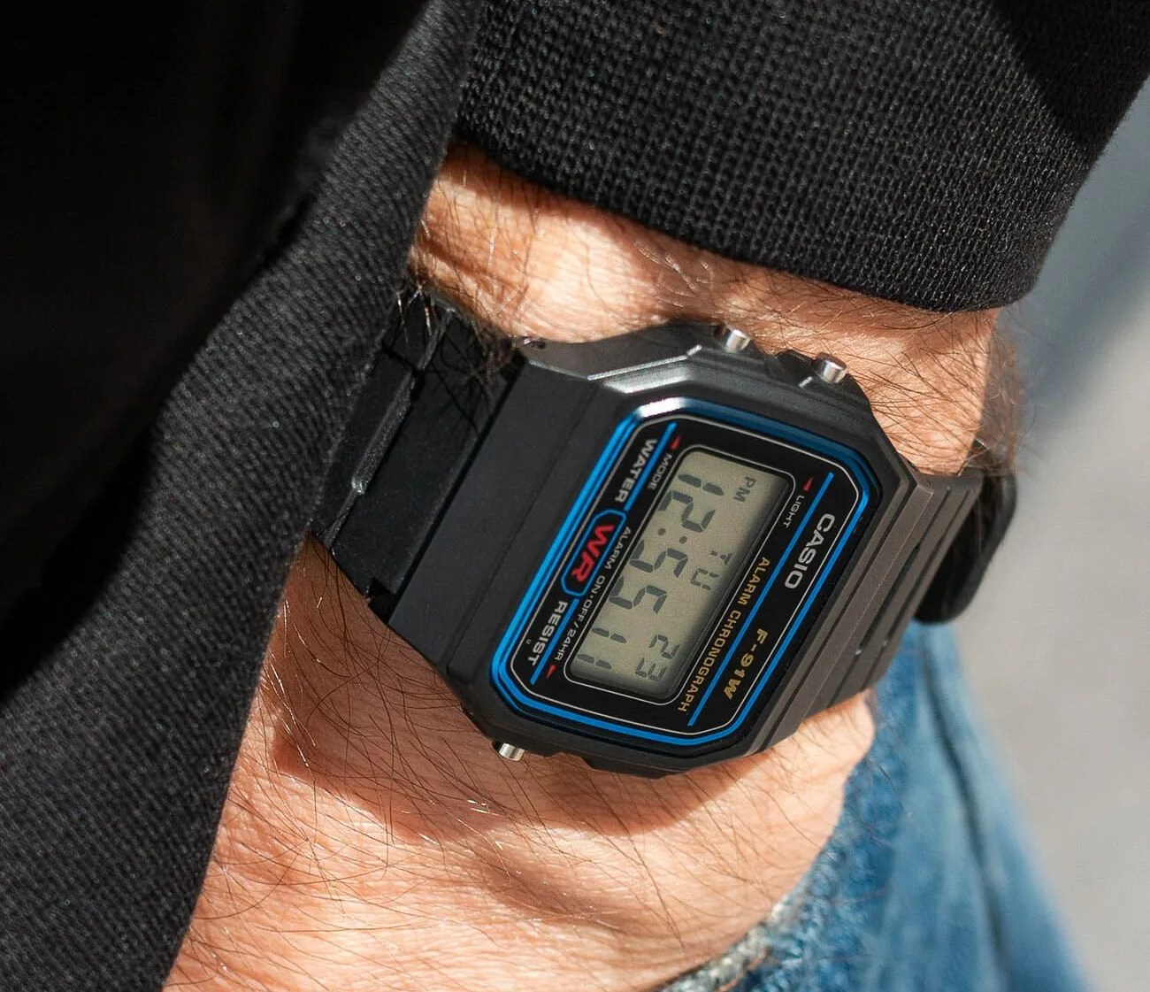 casio f91w
