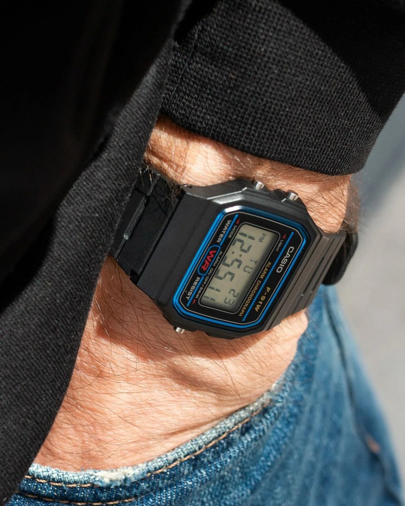 casio f91w