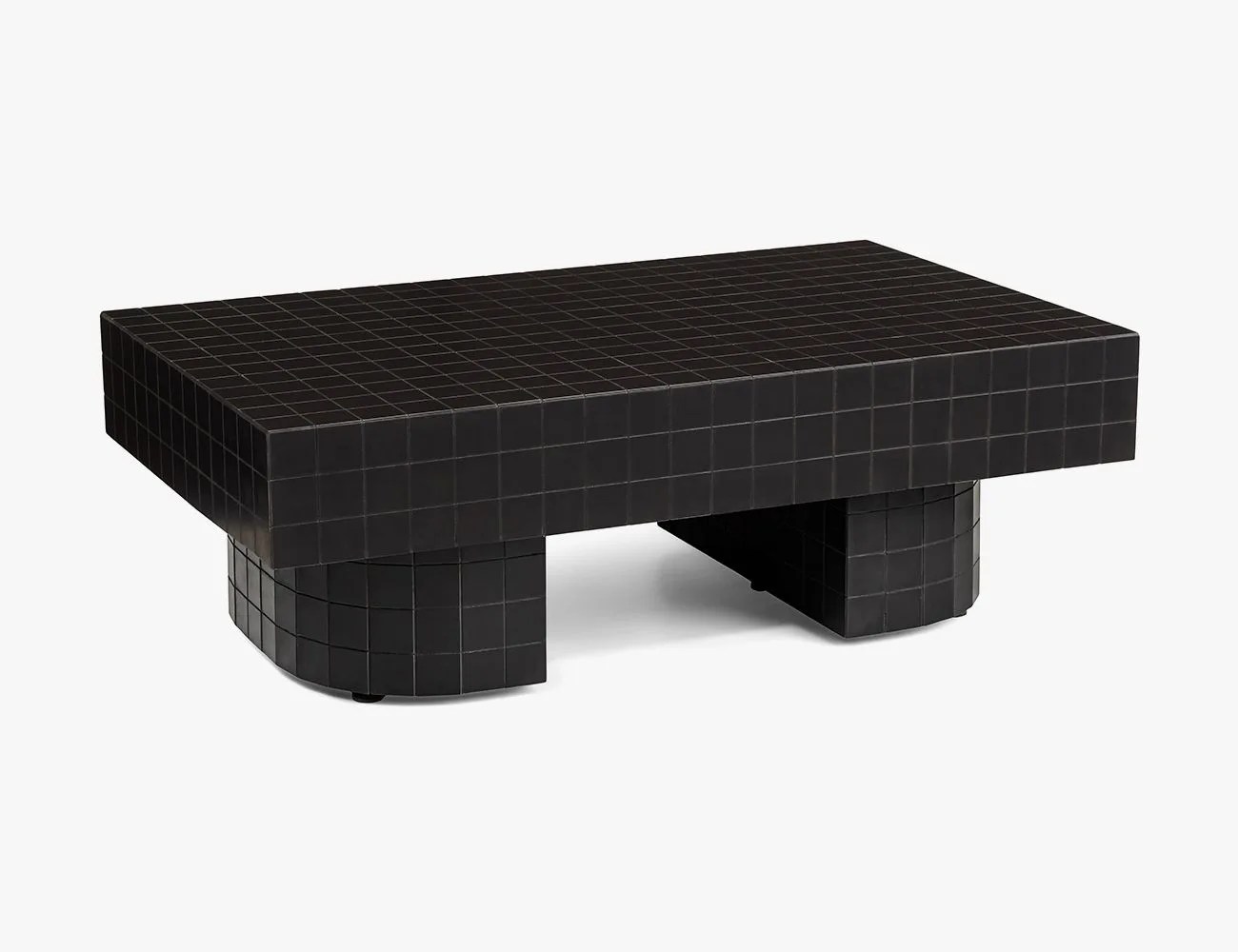kera black coffee table
