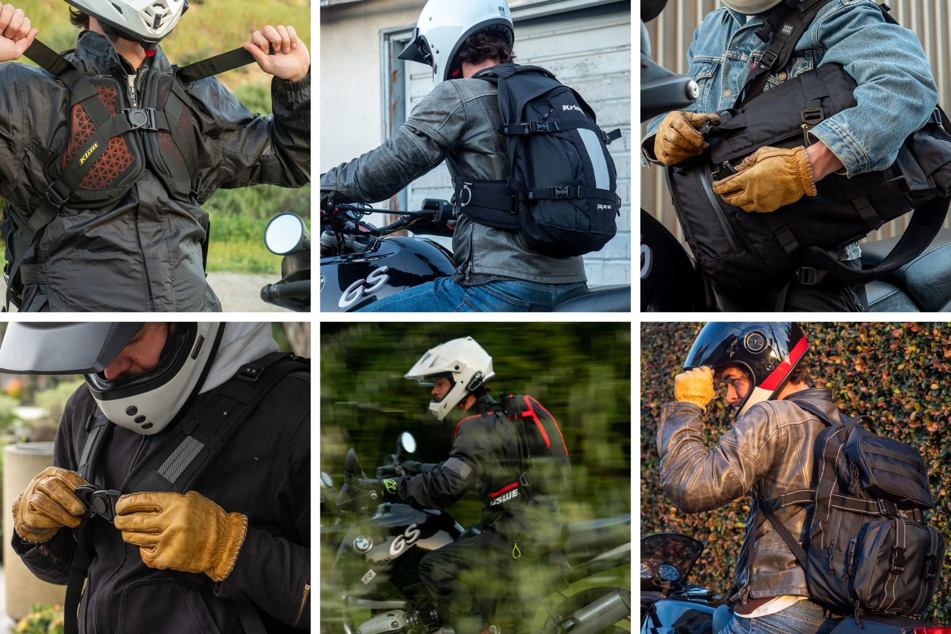 how we tested the best motorcycle backpacks