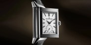 close up of a square watch face