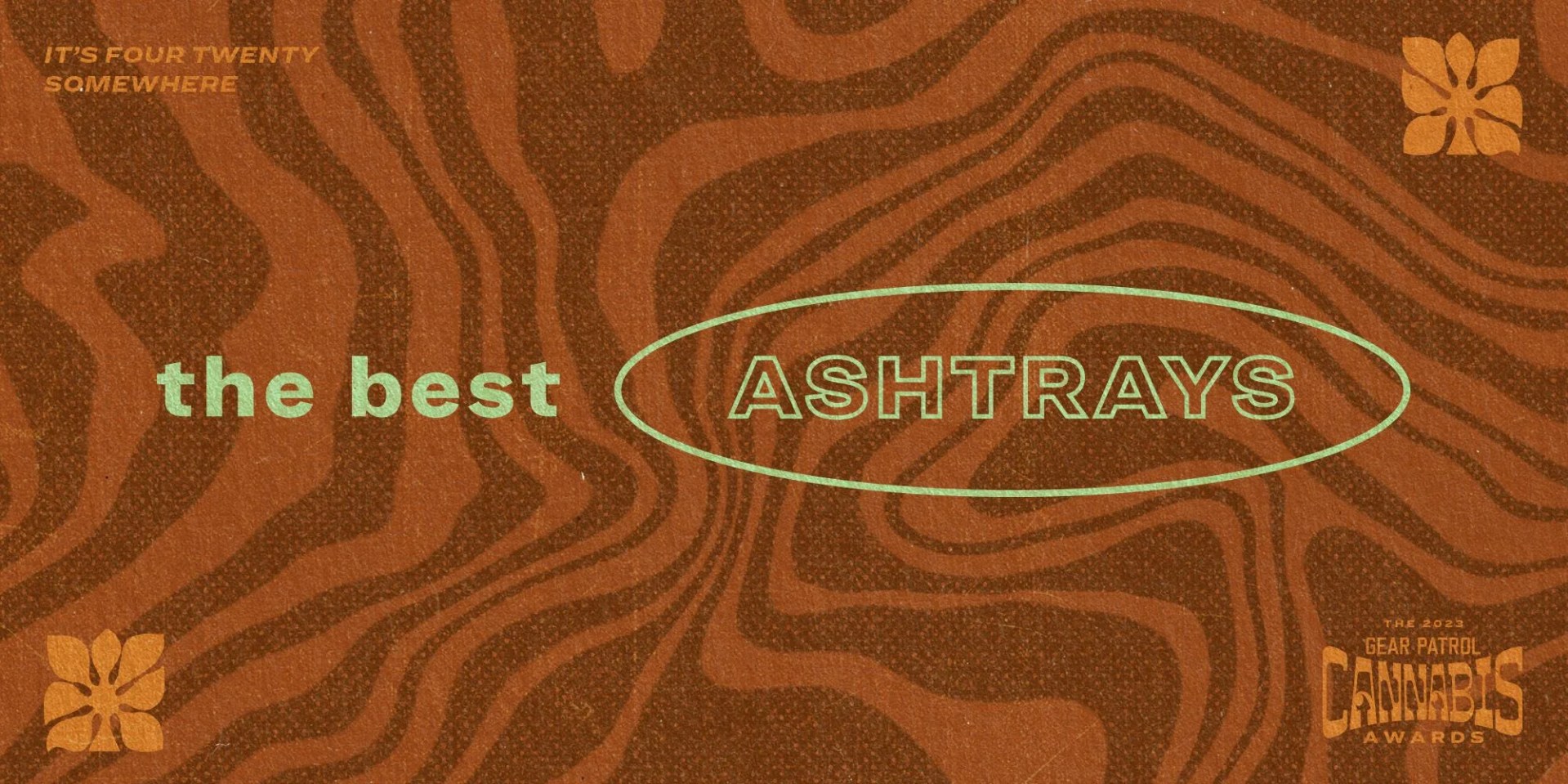a graphic that says the best ashtrays
