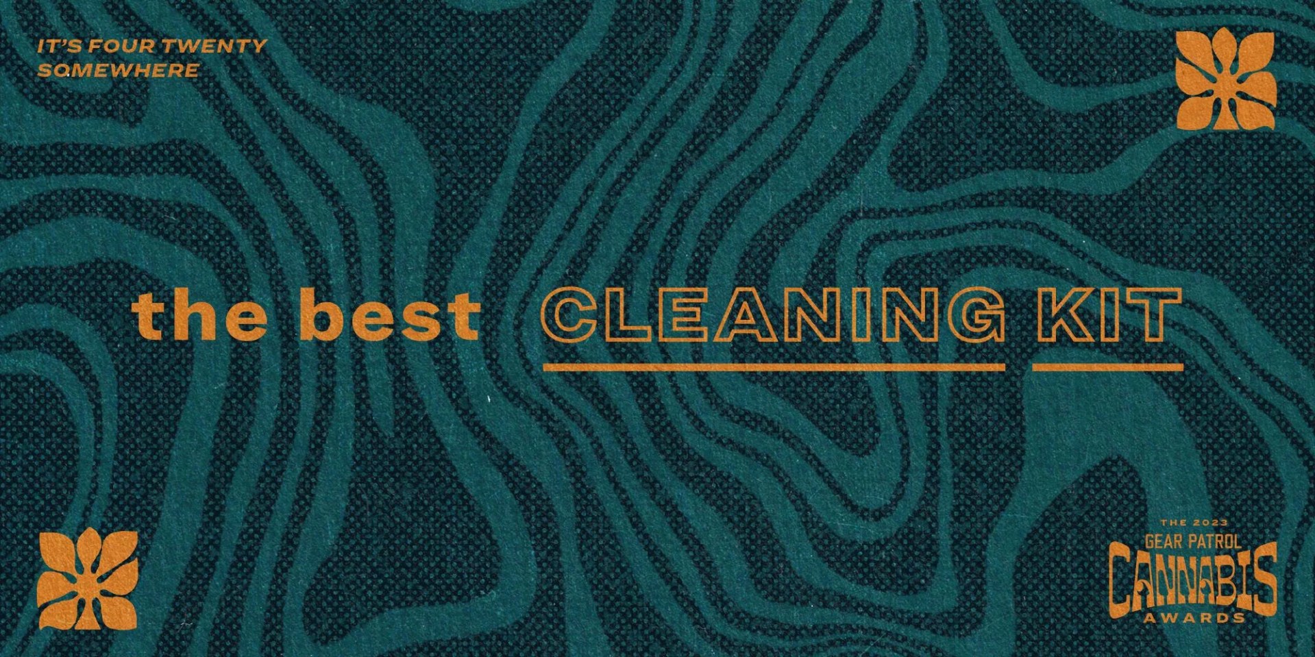 a graphic with text that says the best cleaning kit