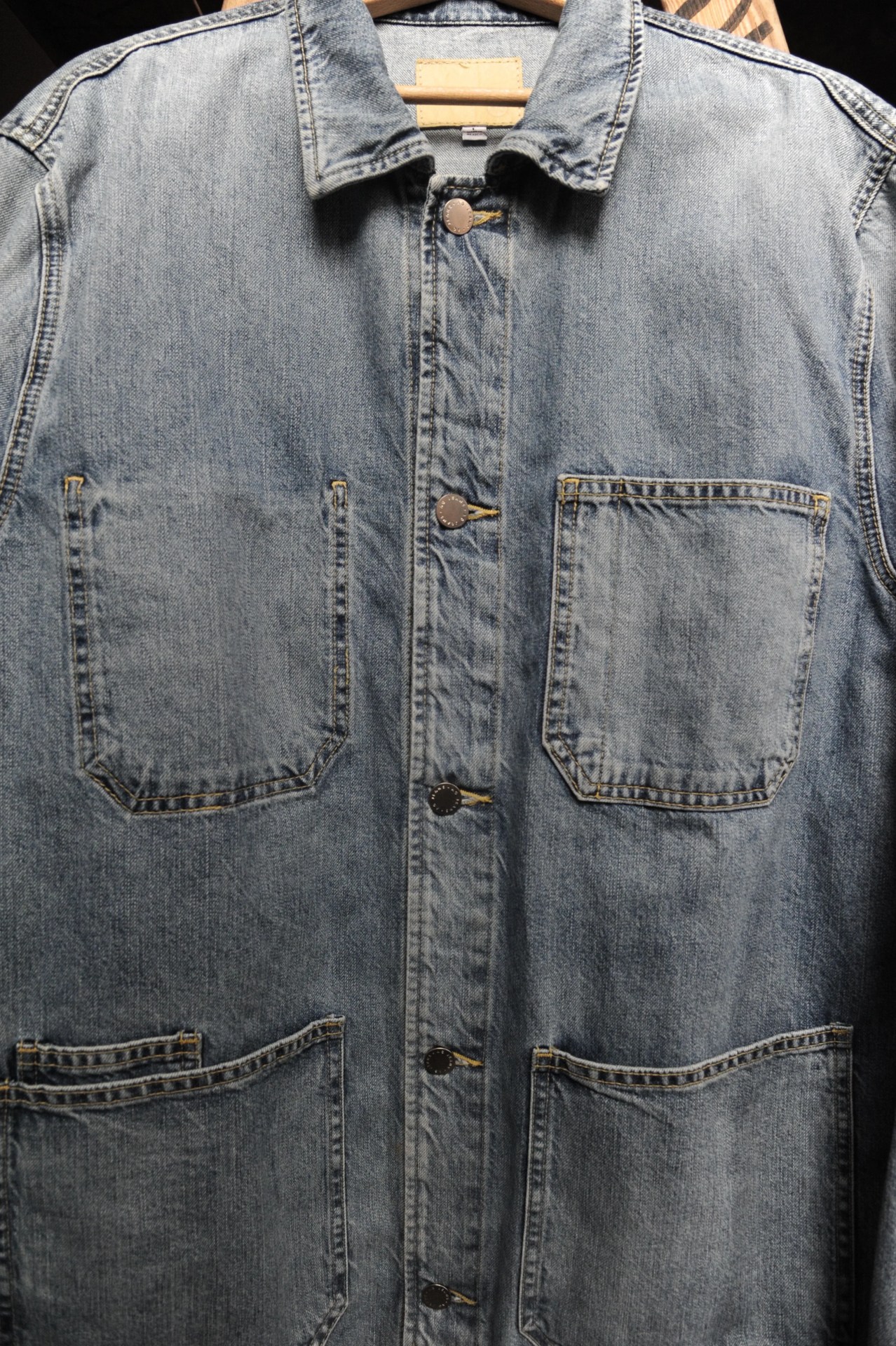 jean chore coat