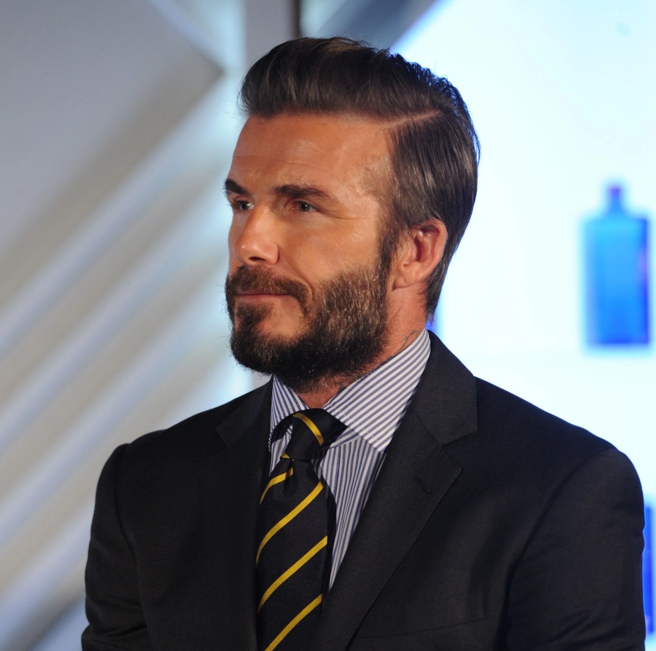 david beckham promotes whisky in shanghai