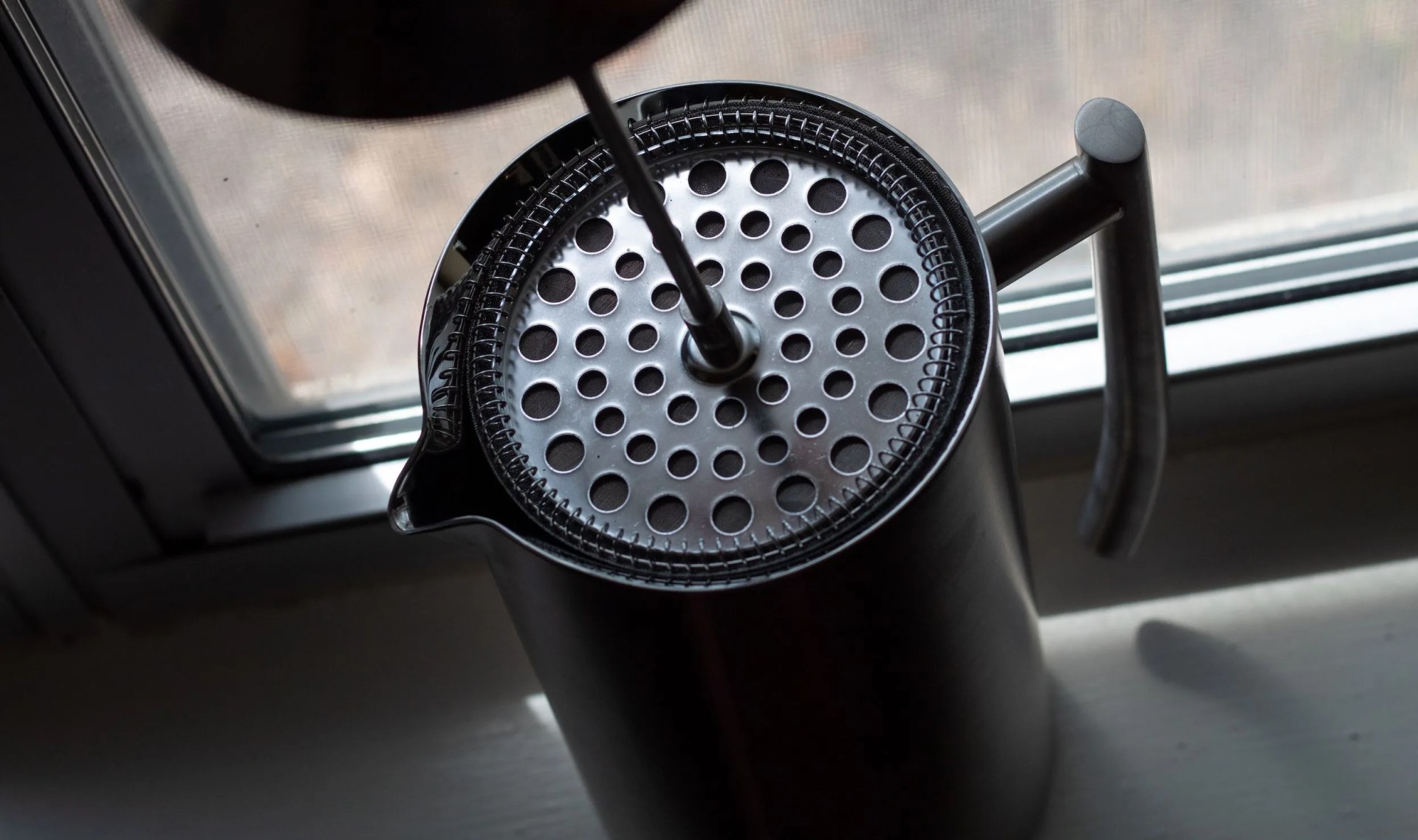 close up of frieling french press