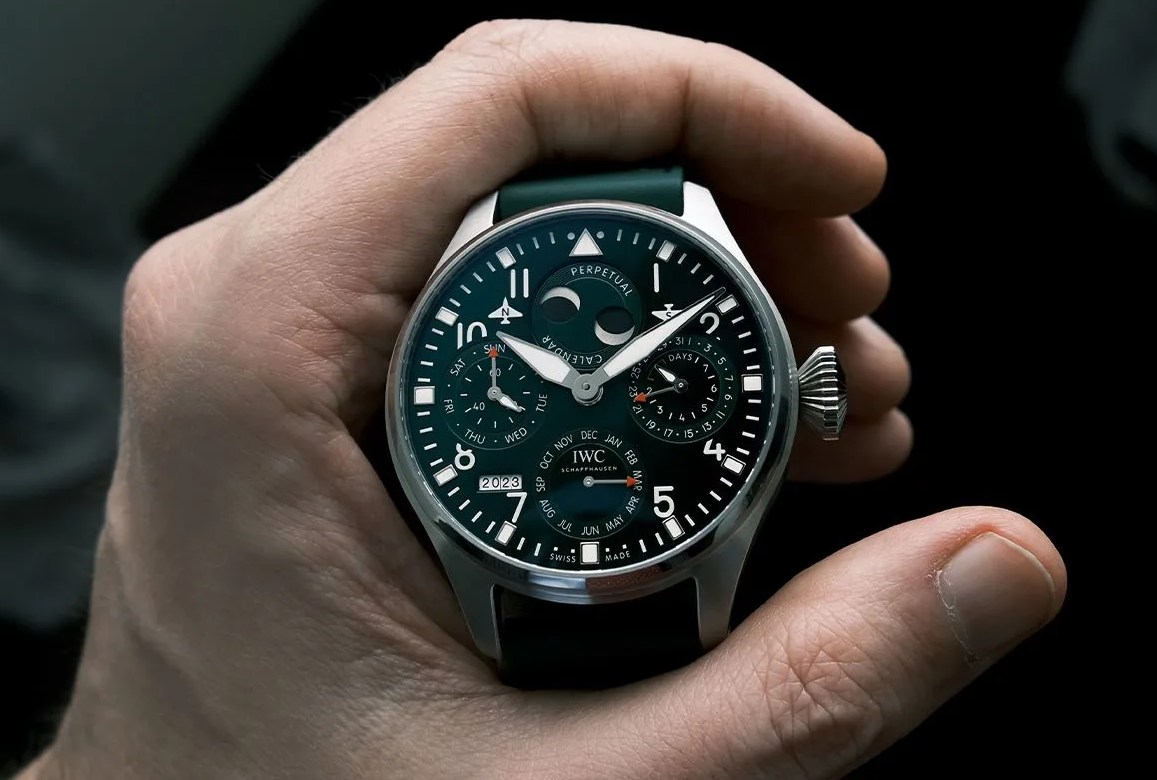 a man wearing a watch on his wrist