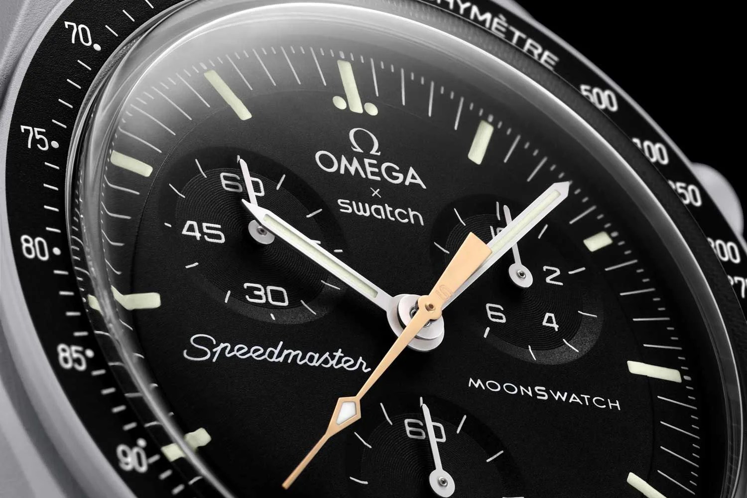 watch dial closeup