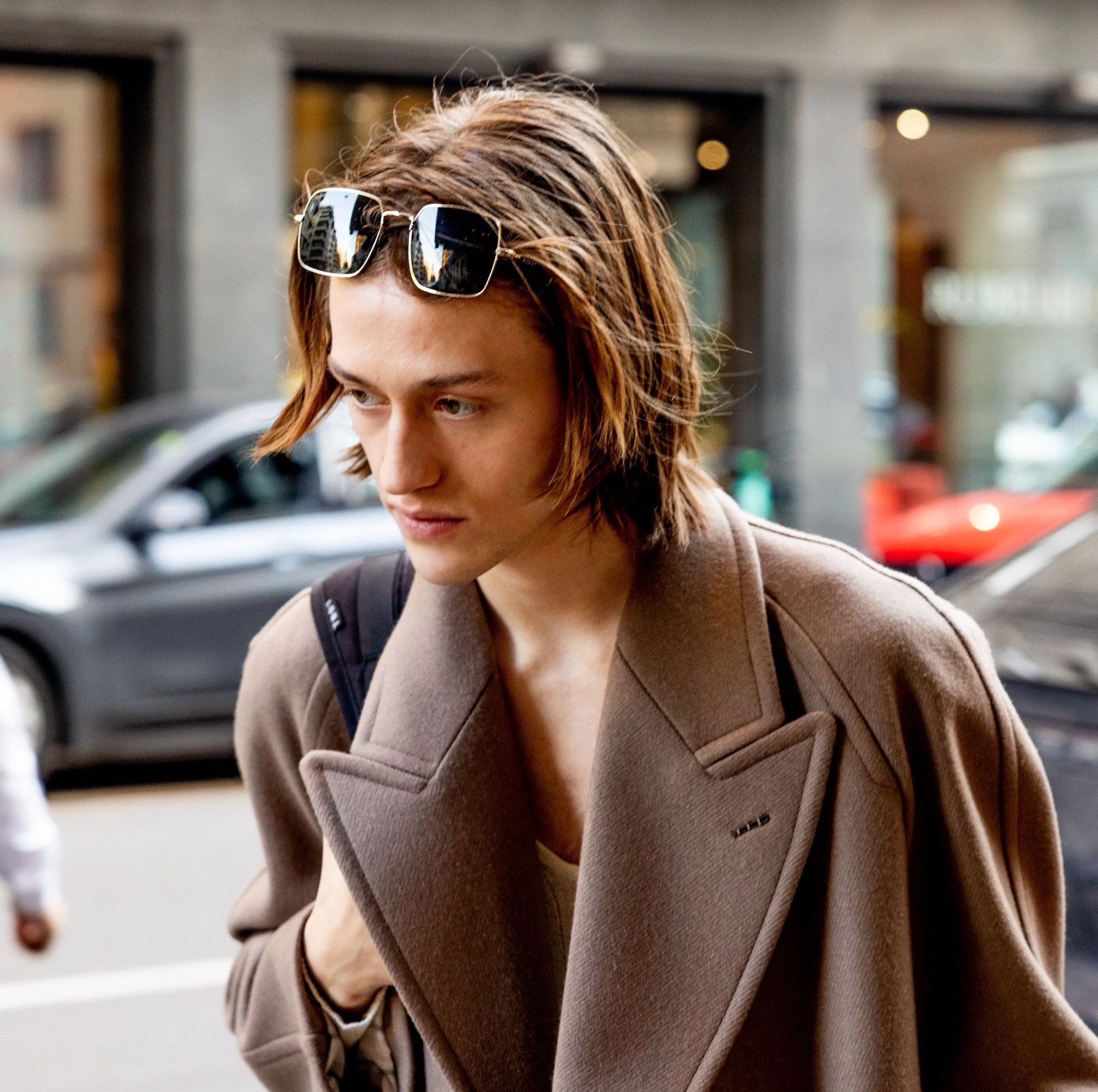 percy hynes white is seen during the milan fashion week