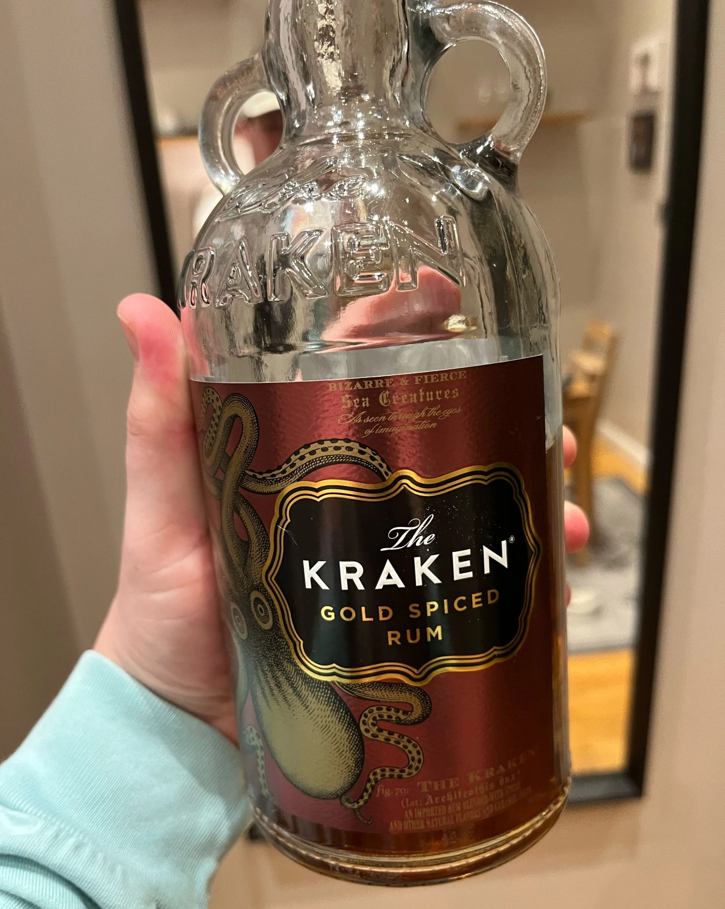 the kraken gold spiced rum