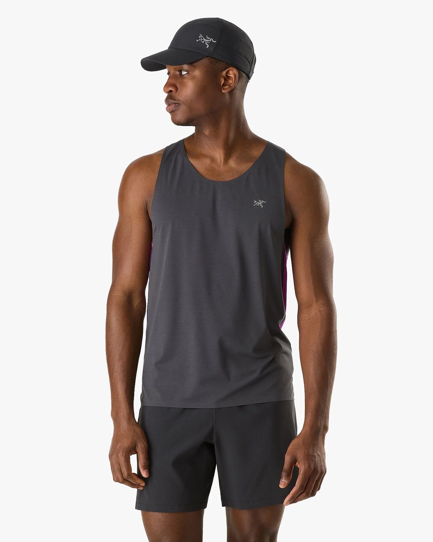 man wearing norvan tank