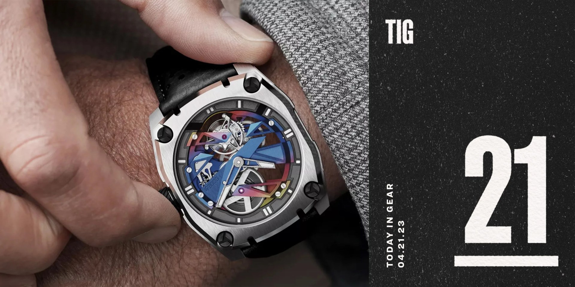 today in gear april 21 2023 t360 tourbillon watch