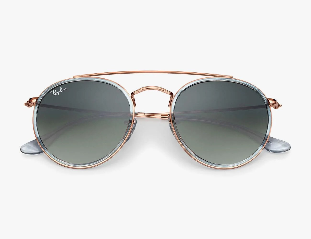 ray ban round double bridge