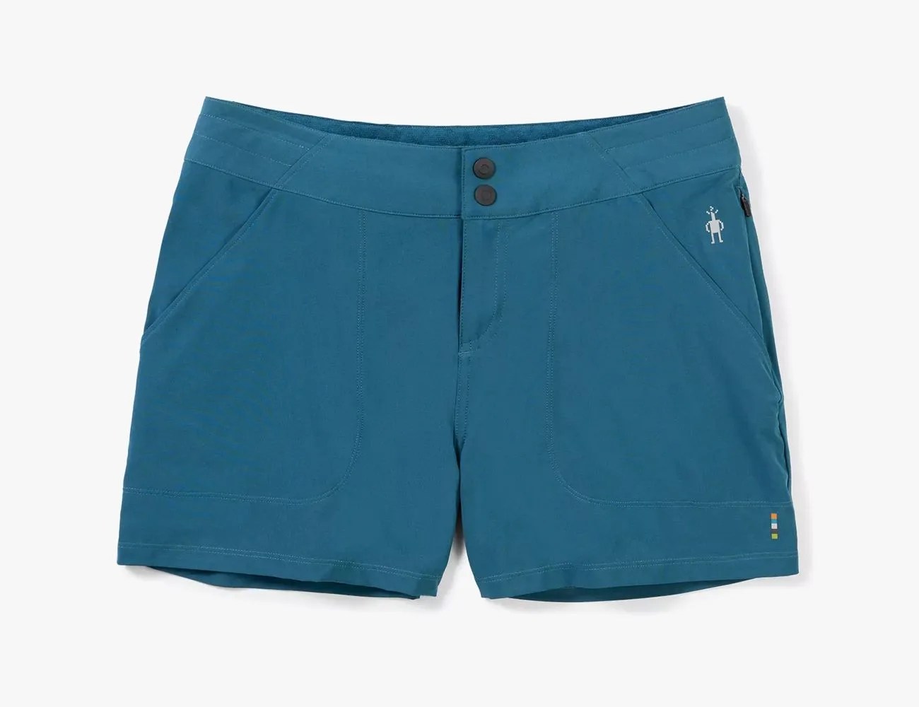 blue womens hiking shorts