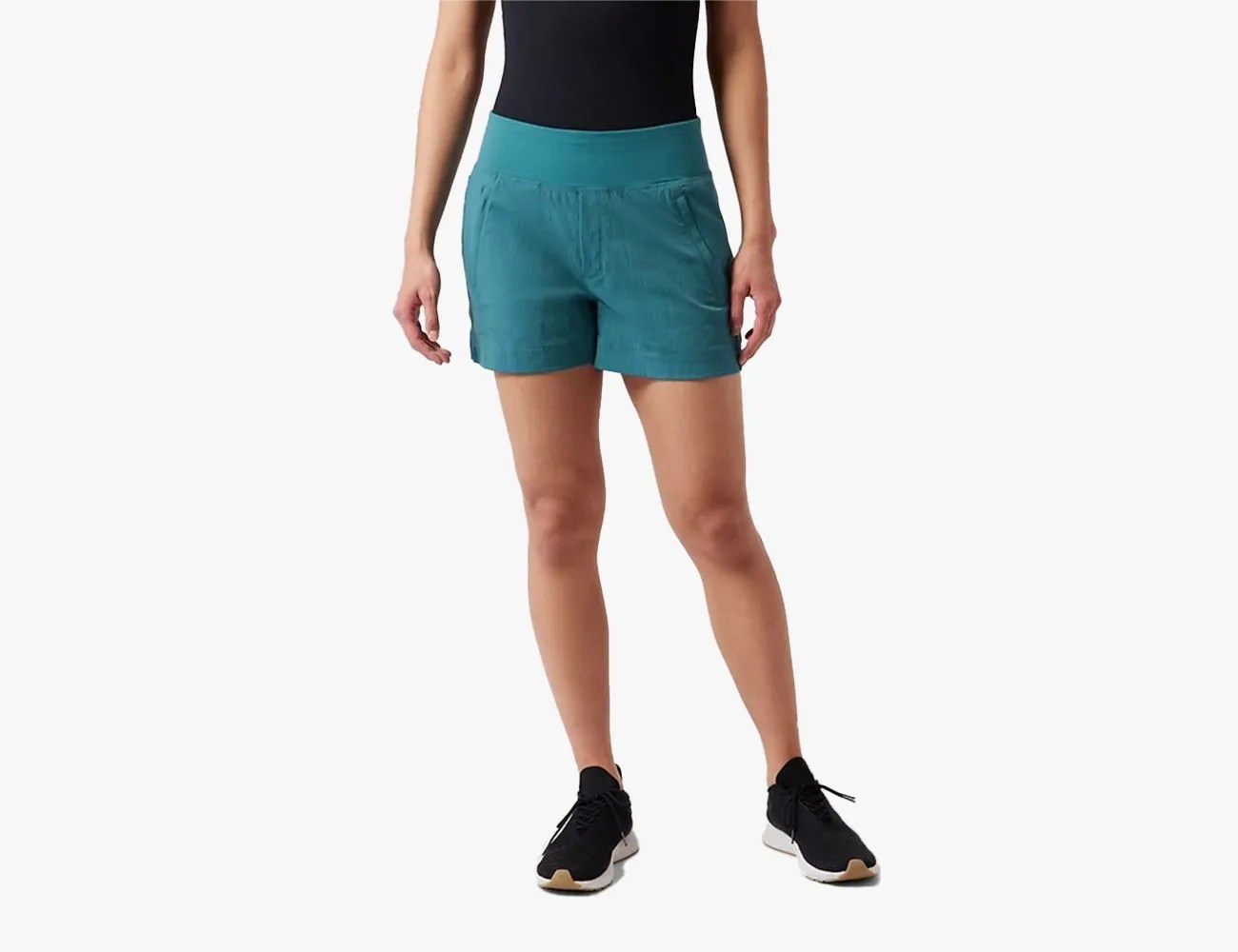 green womens hiking shorts