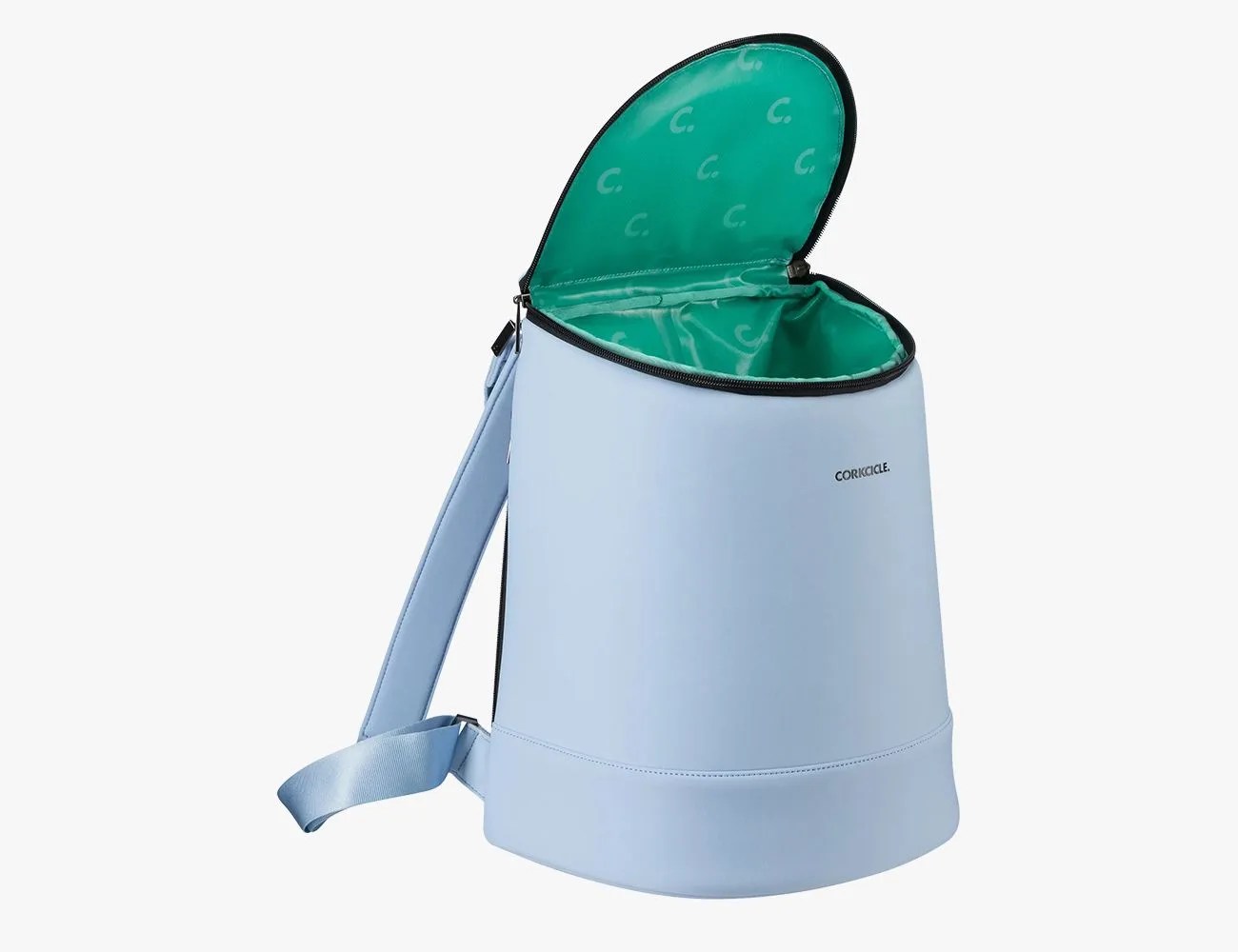 corkcicle eola bucket bag