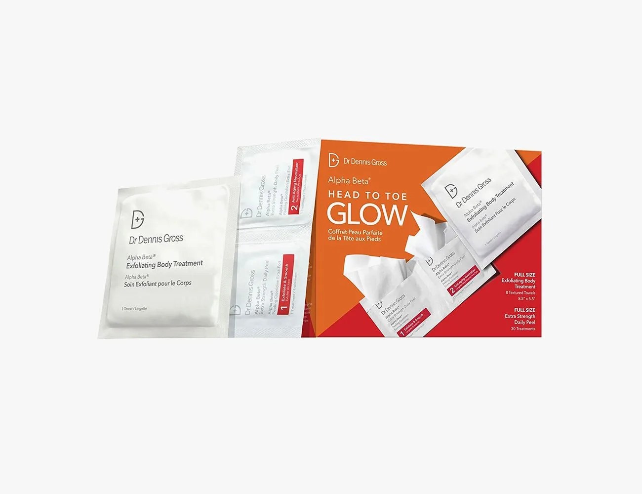 Dr Dennis Gross Alpha Beta Head To Toe Glow Kit