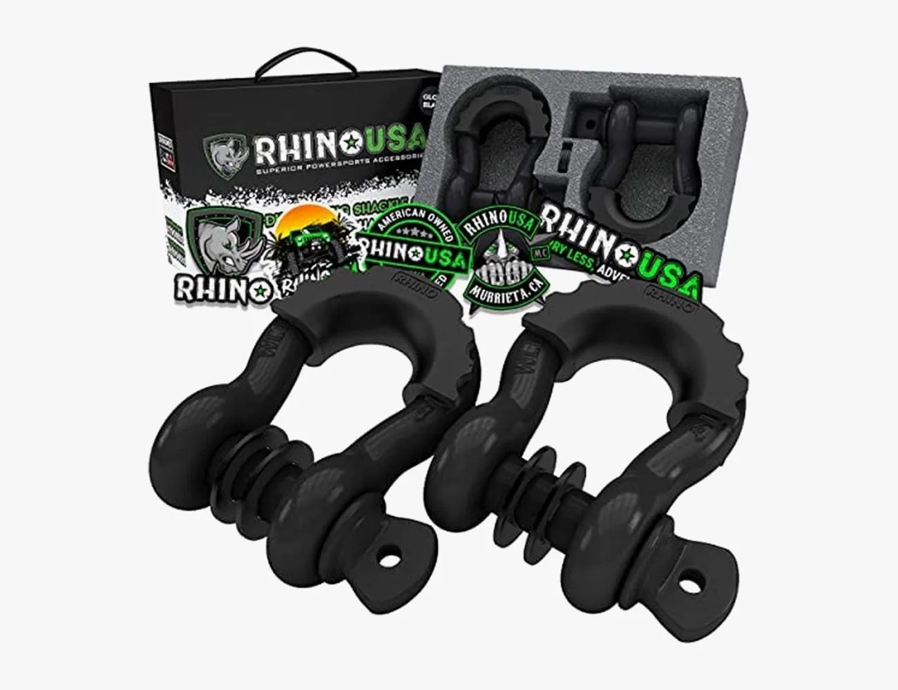 Rhino USA D Ring Shackle