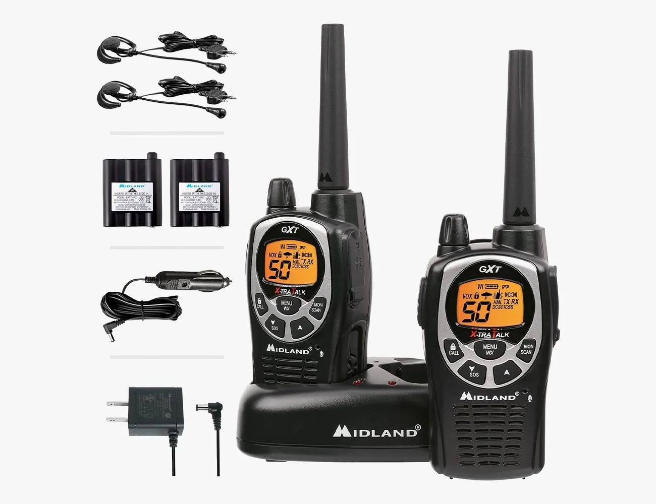 Midland 50 Channel Waterproof GMRS Two-Way Radio