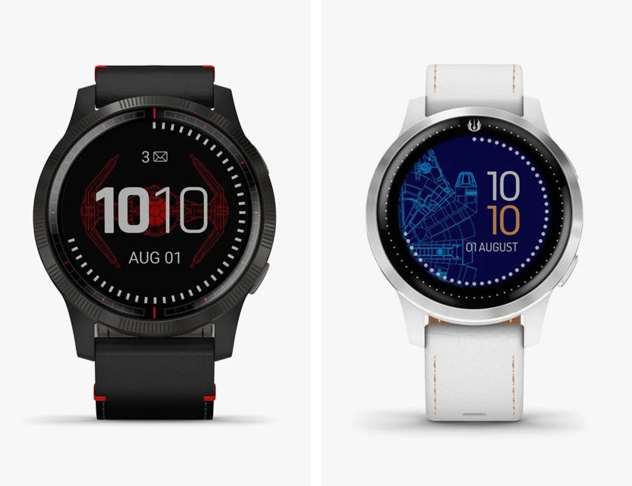 garmin legacy saga darth vader and rey watches