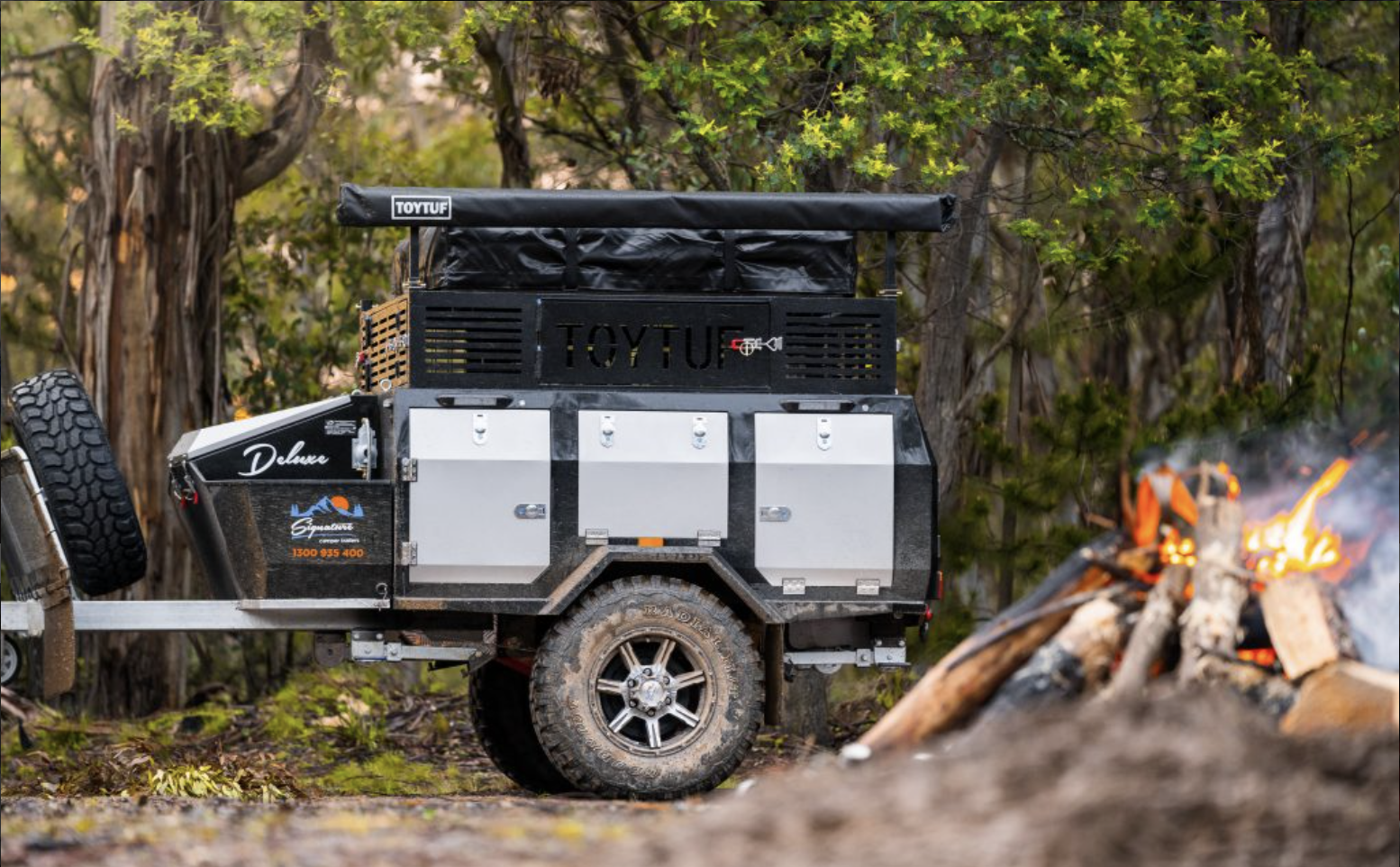 deluxe ii off road camper trailer