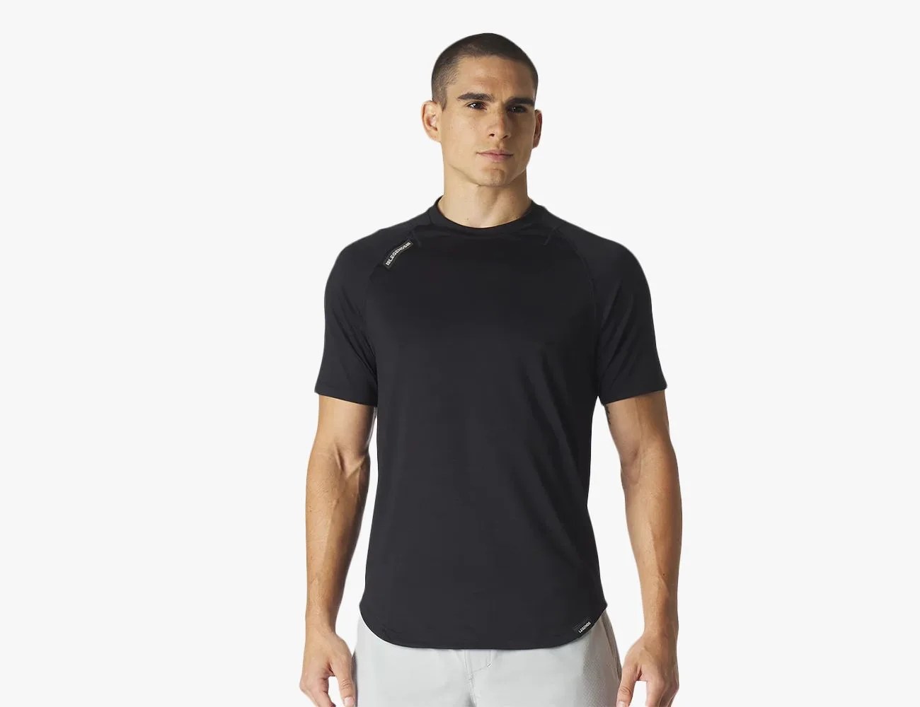 a man wearing a tshirt