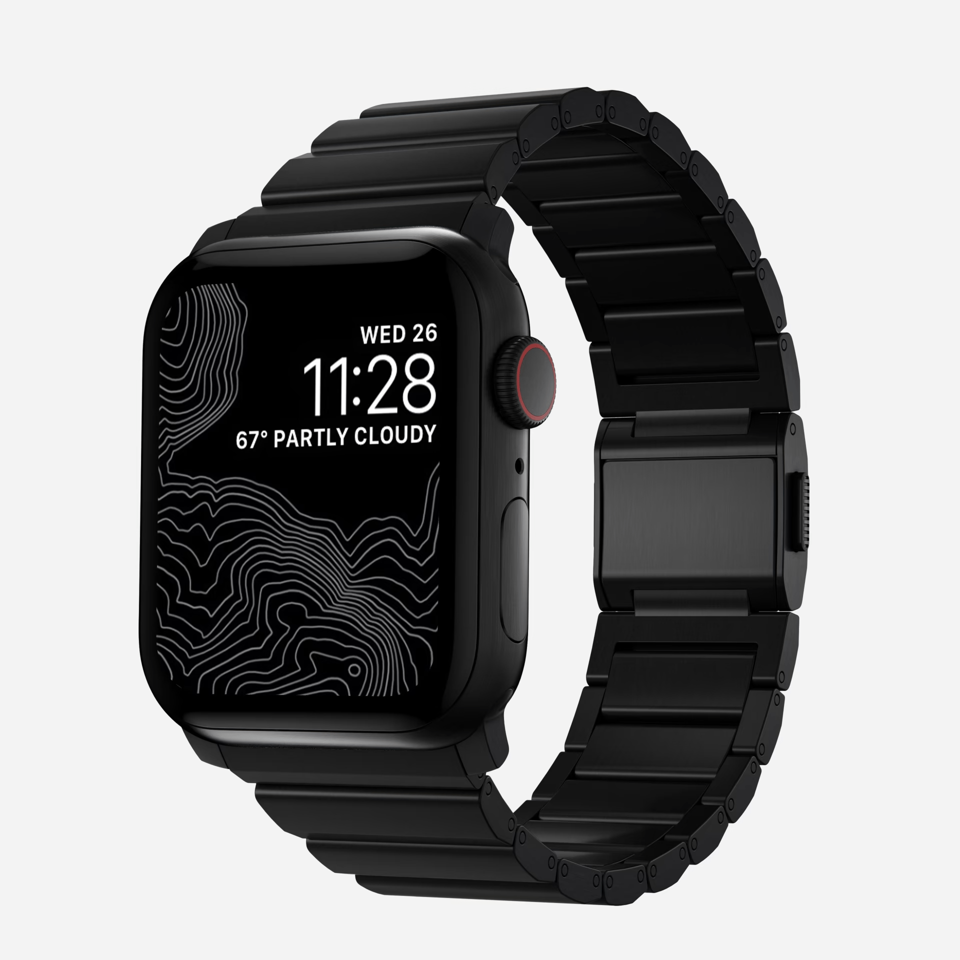 nomad titanium apple watch strap
