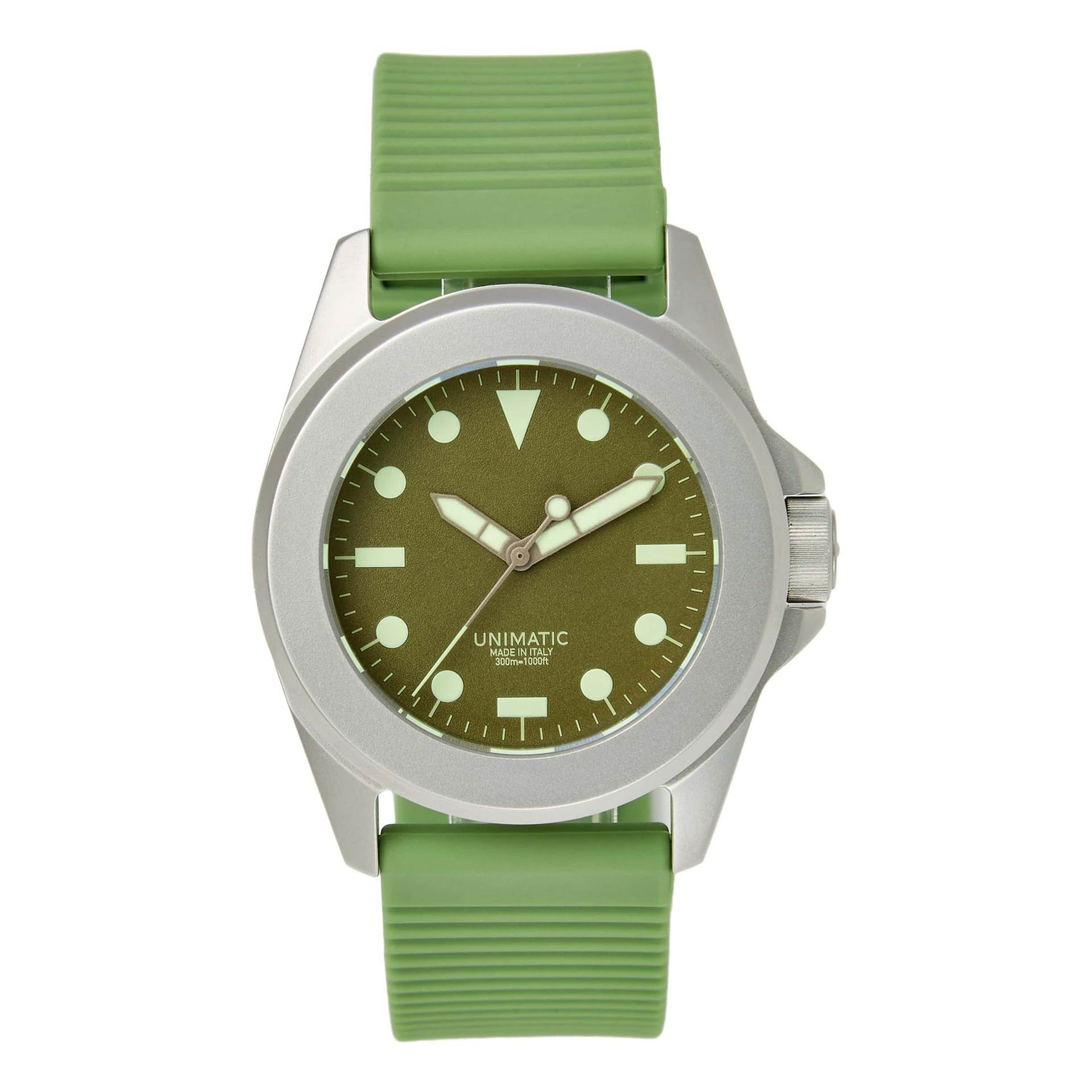 Huckberry x Unimatic U4S-HG "Redwood" Watch