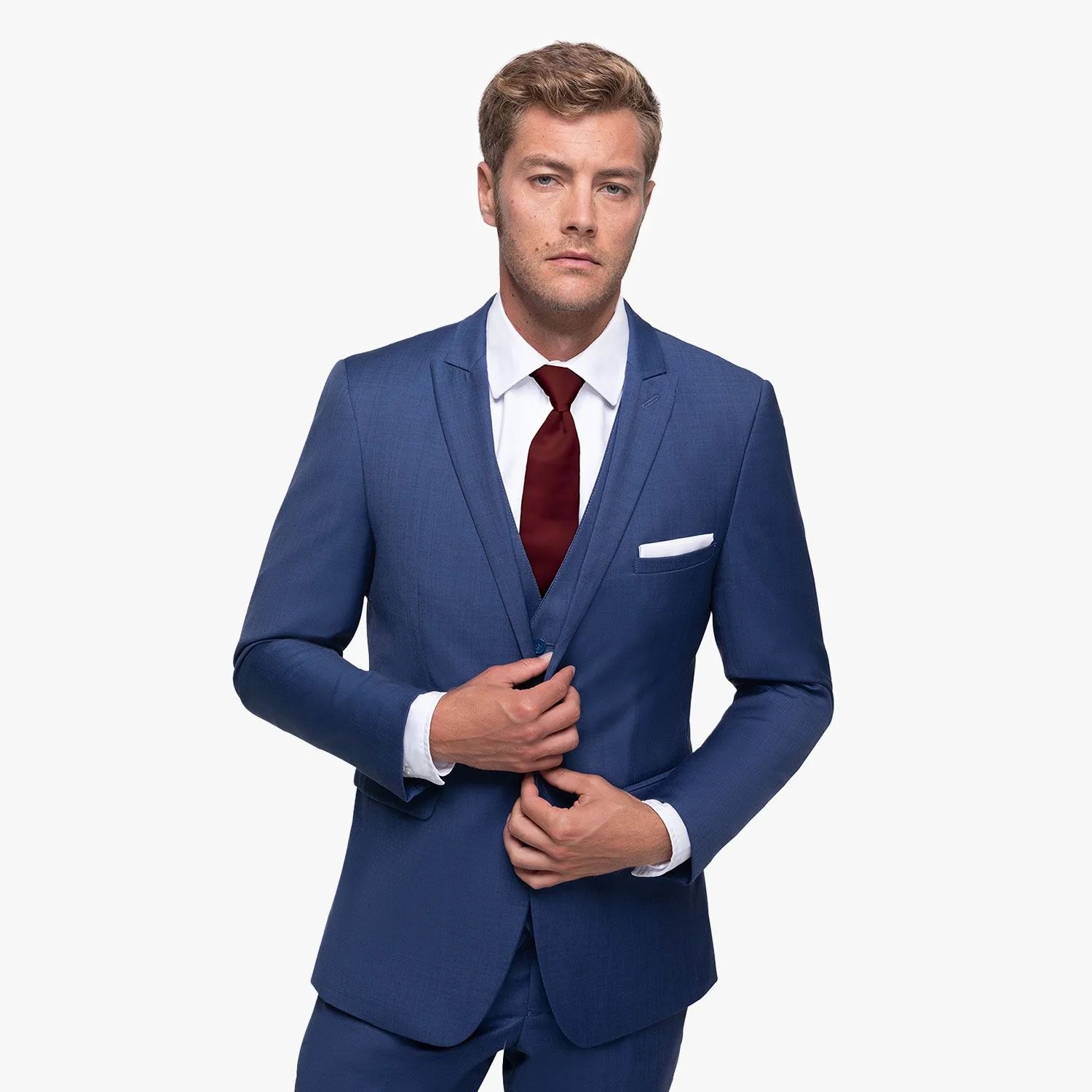 mystic blue suit