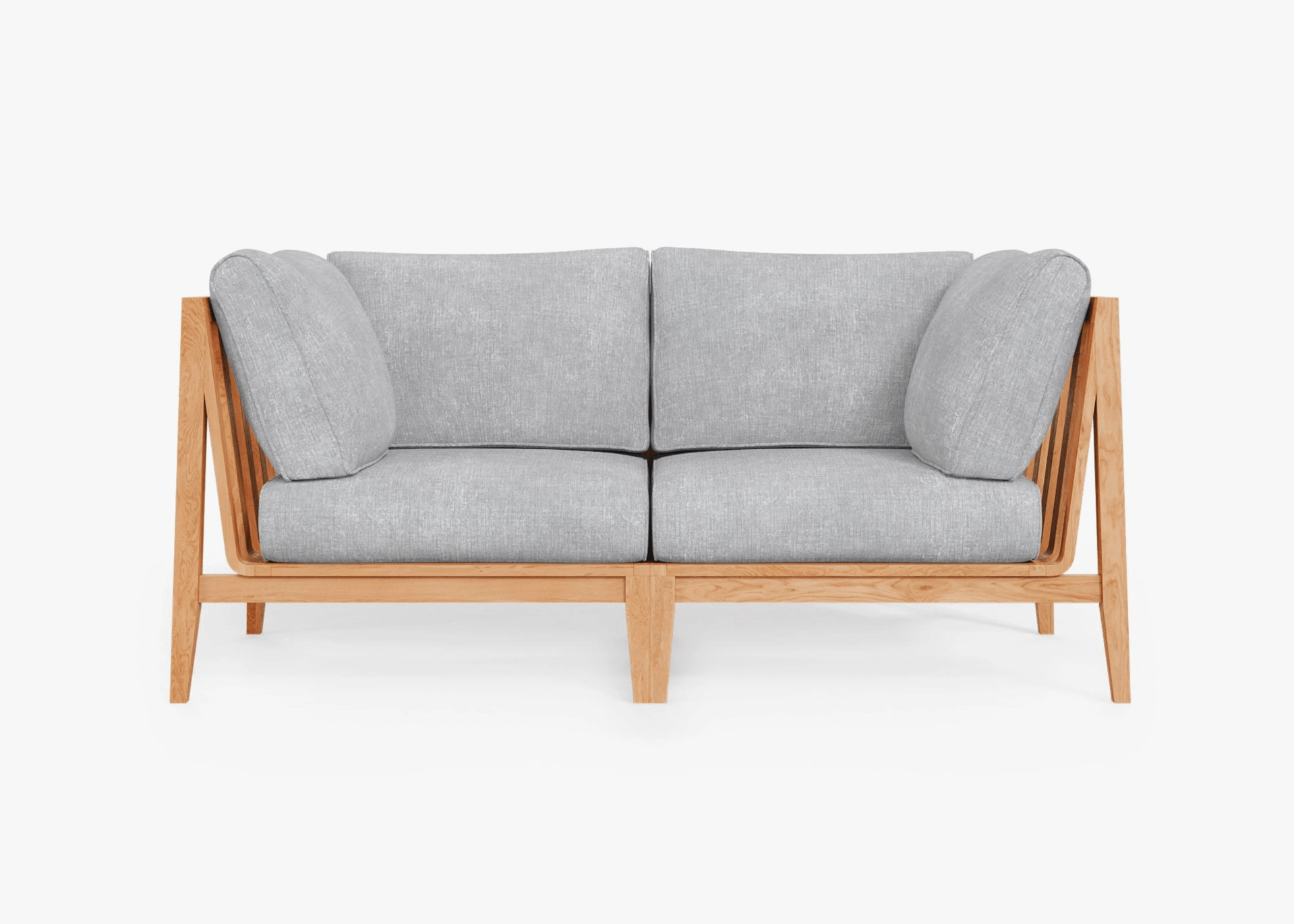 teak loveseat