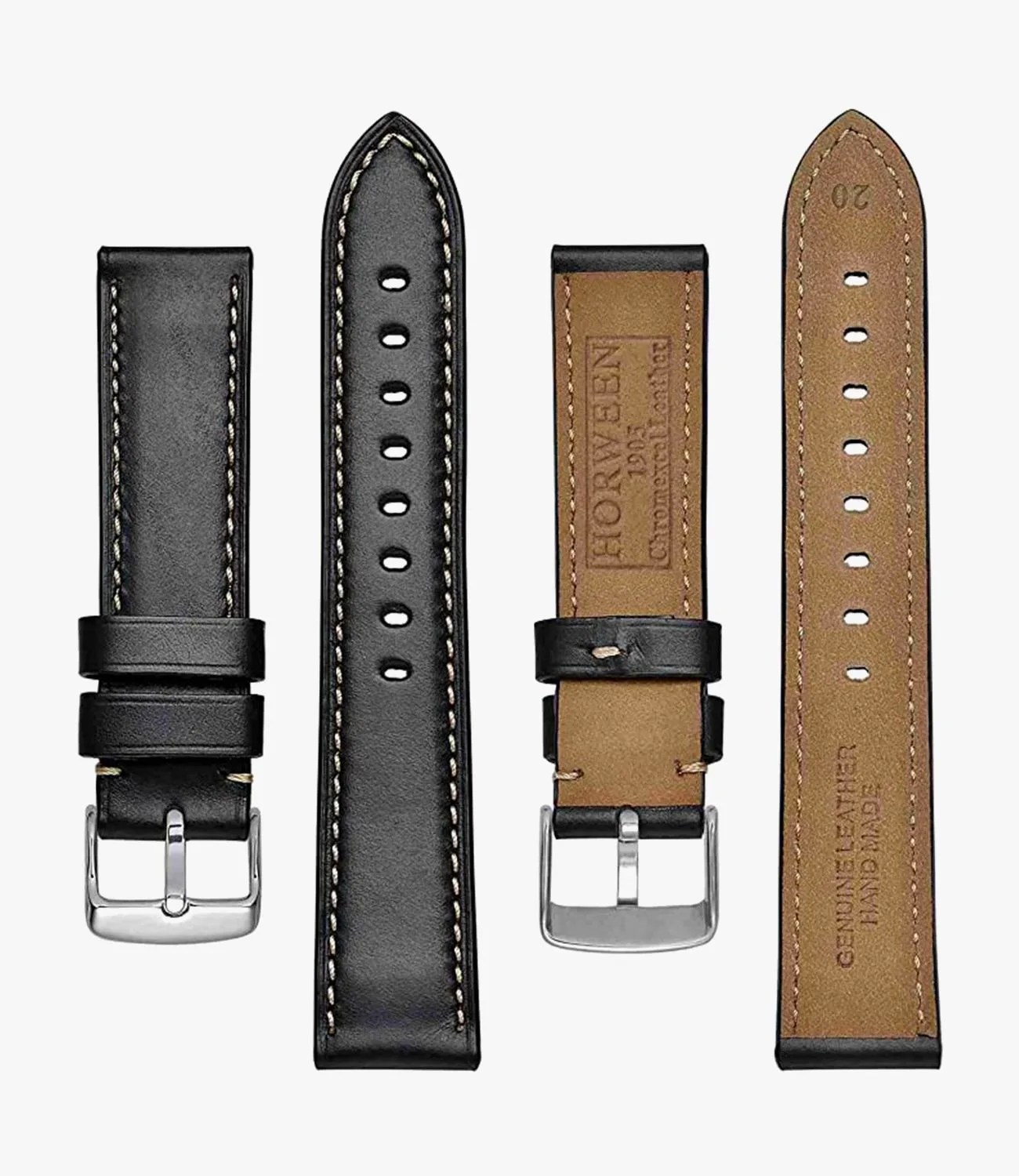 Bisonstrap Horween Chromexcel Leather Watch Band