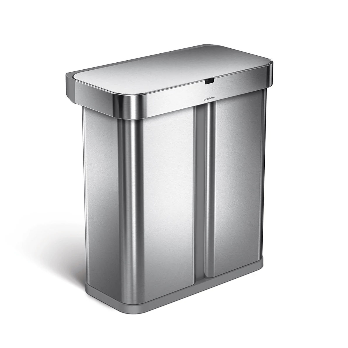 voice + motion dual compartment rectangular sensor can