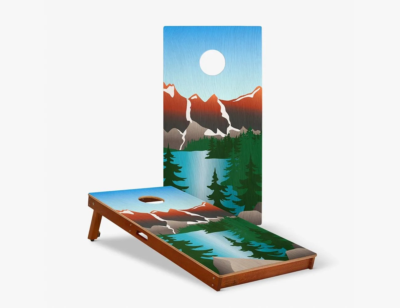cornhole set