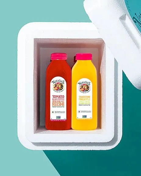 natalie's orchid island juice tomato reishi and tangerine pineapple