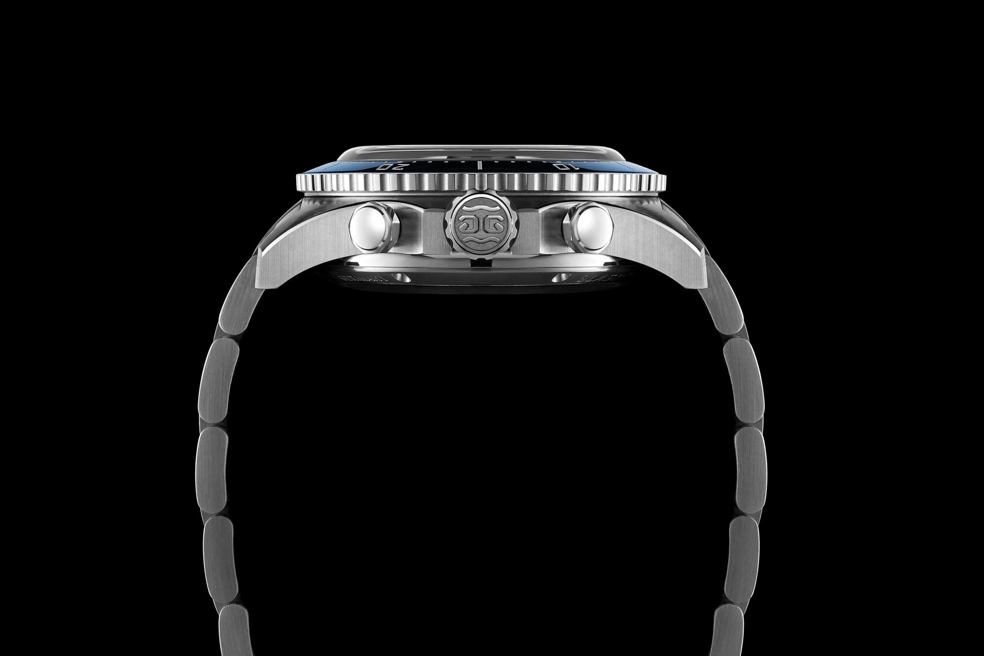 glashutte seaq chronograph watch